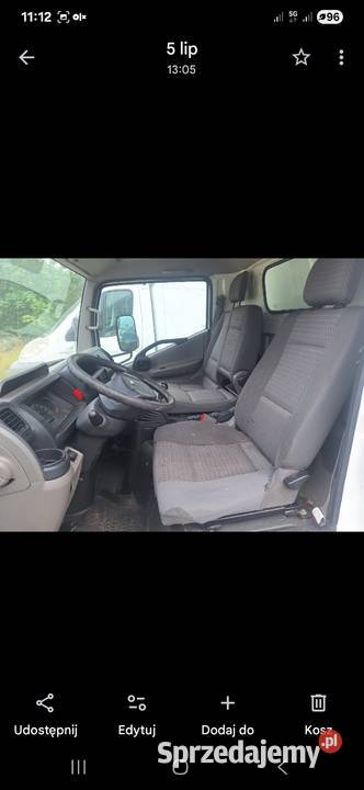 Nissan Cabstar 25 dci 2008 blizniaki Maxity 130 Samochody dostawcze Lębork