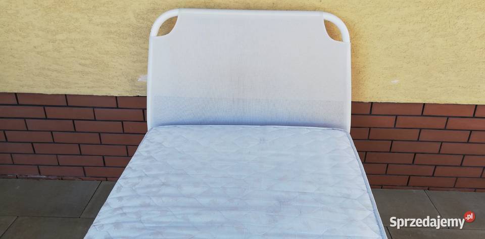 Łóżko metalowe białe Ikea 90 x 200 jednoosobowe Łóżka mazowieckie Garwolin