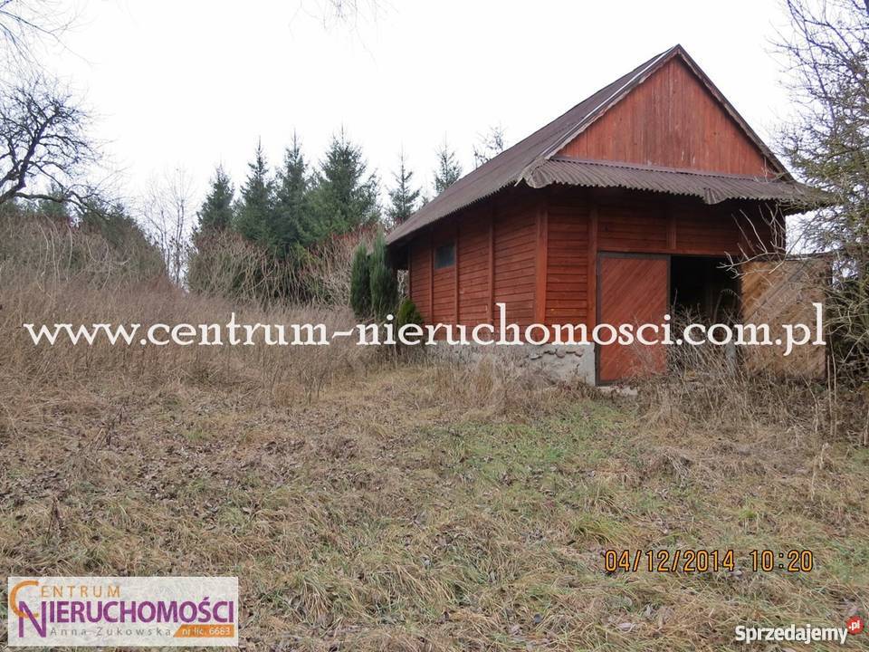 Działka Latowicz 5800m2 wiata drewniana z altaną prąd Nieruchomości Latowicz