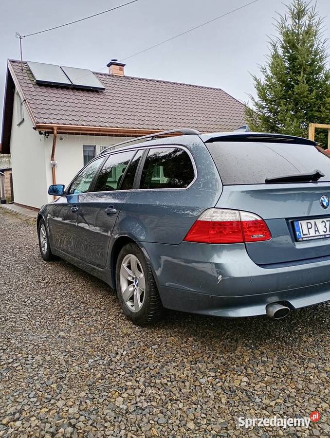 BMW 5 e61 520d 2009r uszkodzona Seria 5