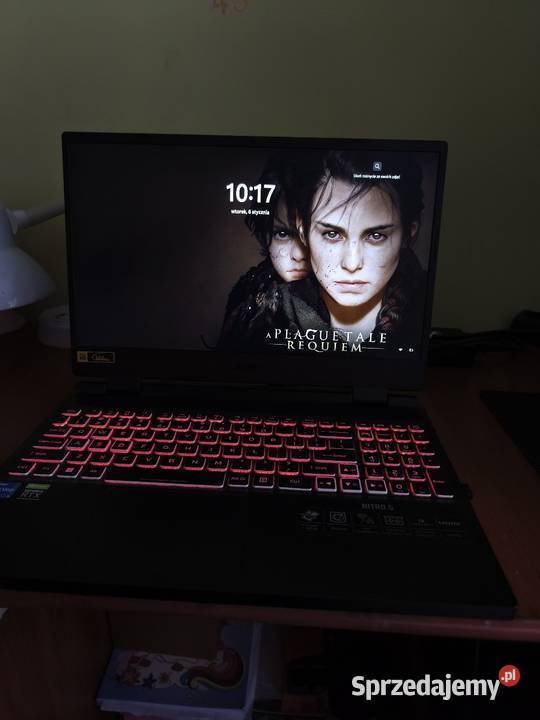 Acer Nitro 5 12th RTX6Gb Windows 11 nowy Torba w komplecie Busko-Zdrój