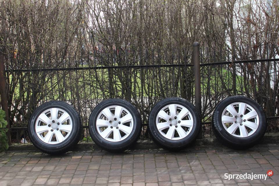 Felgi 16 AUDI aluminiowe i stalowe z oponami Olkusz
