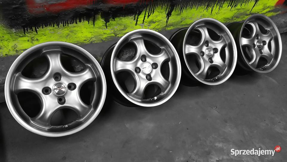 Felgi Alufelgi DEZENT T 15 4x100 VW Opel Fiat Zator