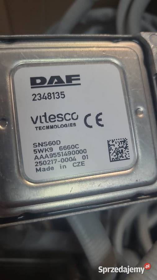 CZUJNIK NOX DAF 1810704 1860668 1860668 1867271 mazowieckie Radom