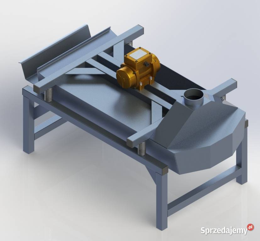 Przesiewacze bębnowe i stół wibracyjny do peletu Poznań