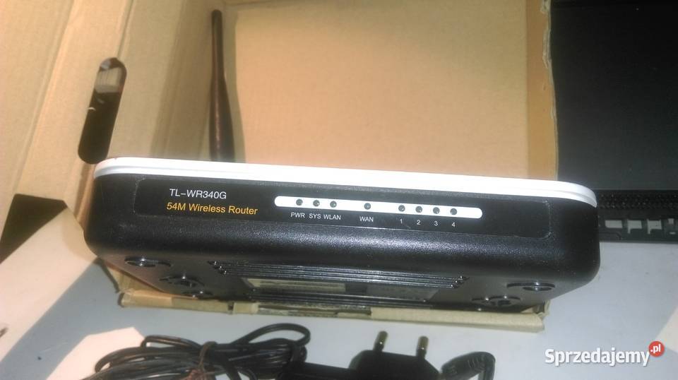 Router TPLink TLWR340G Tp-Link Gdańsk sprzedam