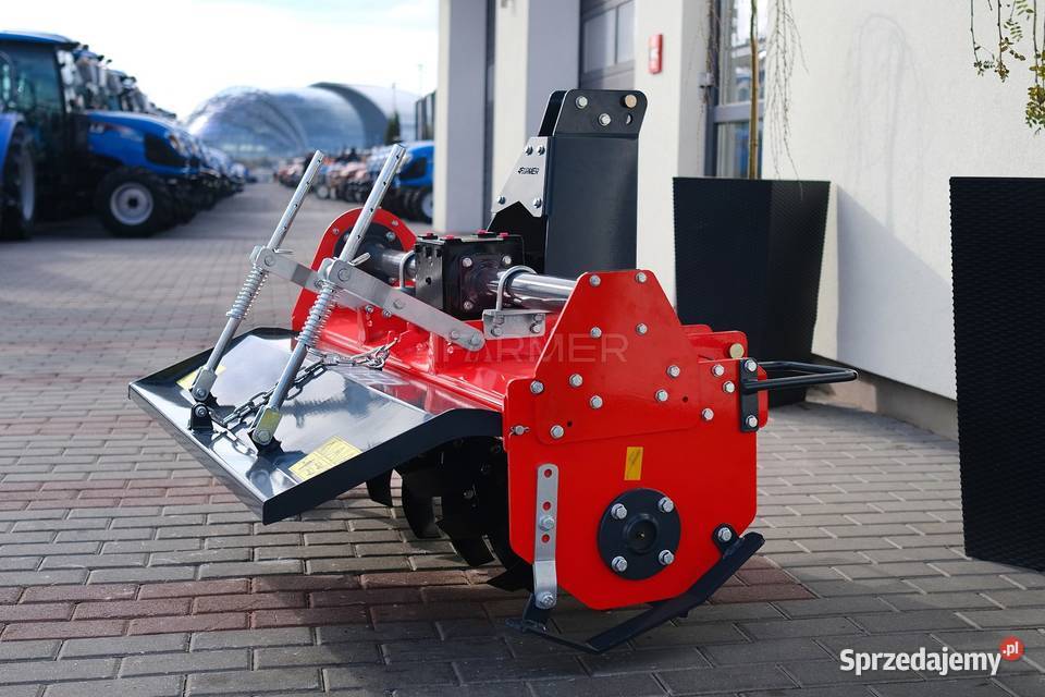 Glebogryzarka ciężka TMK 130 4FARMER czerwona podkarpackie Tajęcina