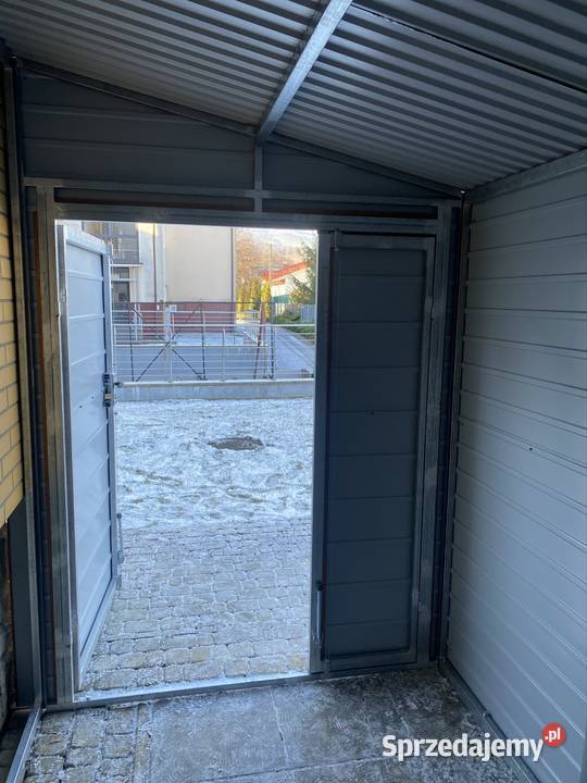 Garaż 2x3 Drewnopodobny Złoty Dąb Dobra