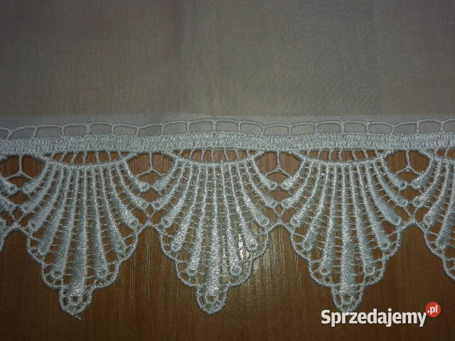 firana gotowa woal z gipiurą 150 x 650 dolnośląskie Wrocław sprzedam