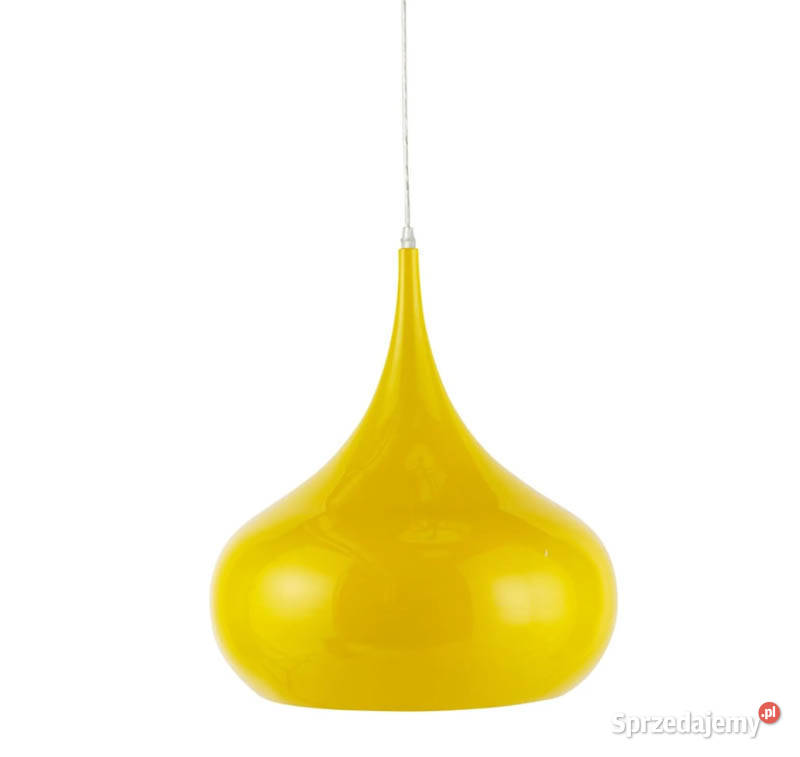 Lampa Metal Pendant Lamp in Yellow Kielce