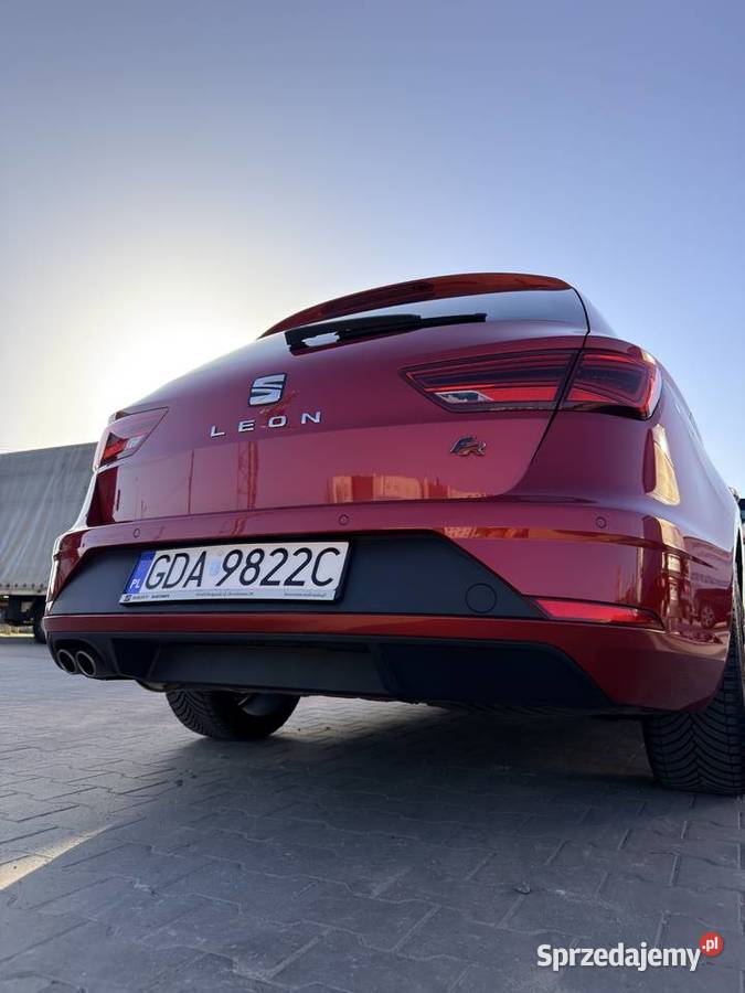 Seat Leon III 15 ST FR 15TSI 131 salon polska Gdańsk