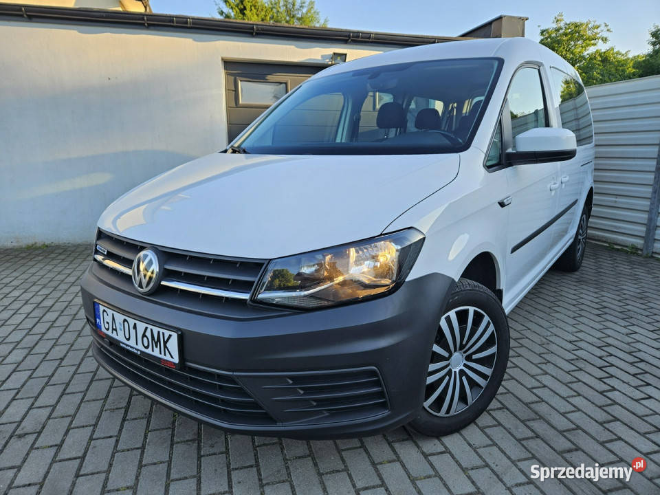 Volkswagen Caddy 14 TSI 110 LONG maxi 7 OSÓB Gdynia sprzedam