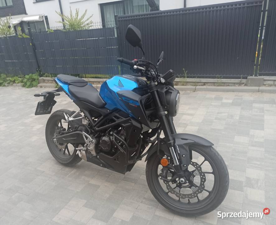 Honda CB125R 2025 Błękitny Przebieg 2222 Słupsk Honda