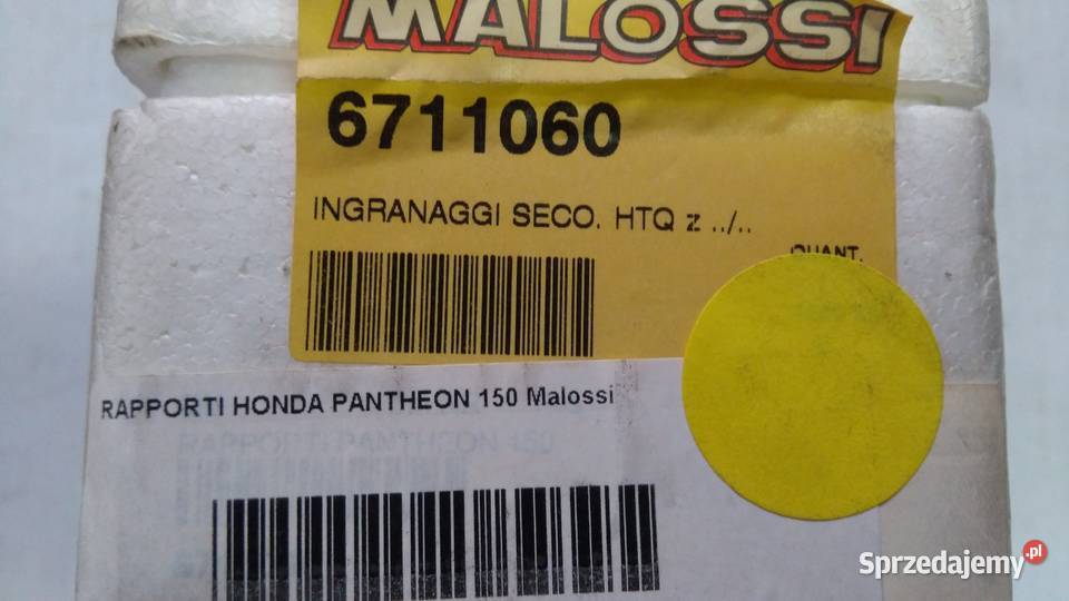 PRZEŁOŻENIA PRZEKŁADNIA MALOSSI HONDA PANTHEON Bielsk Podlaski sprzedam
