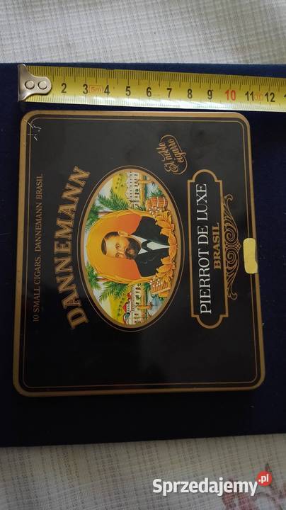 Metalowe pudełko na cygara Nakło nad Notecią