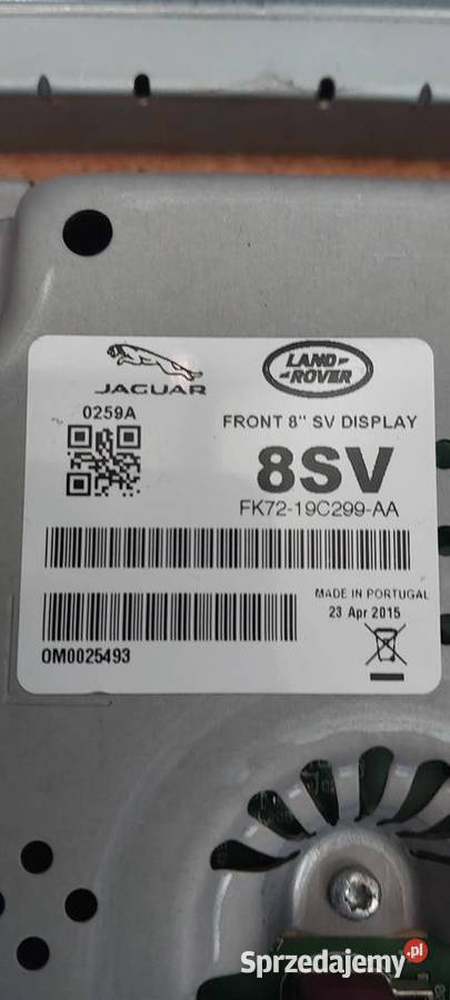 Ekran wyświetlacz JAGUAR XE FK7219C299AA sprzedam