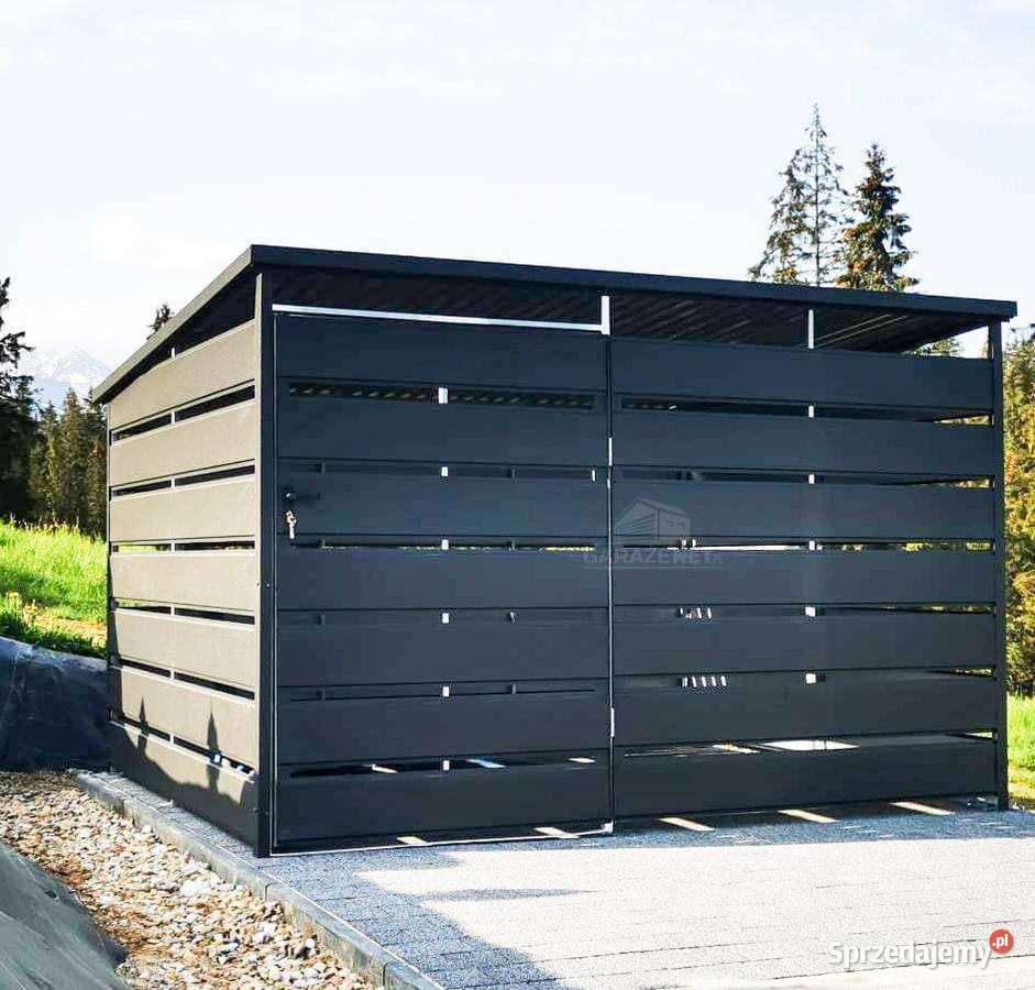 WIATA ŚMIETNIKOWA SPAD TYŁ 25X15M ANTRACYT Łapanów