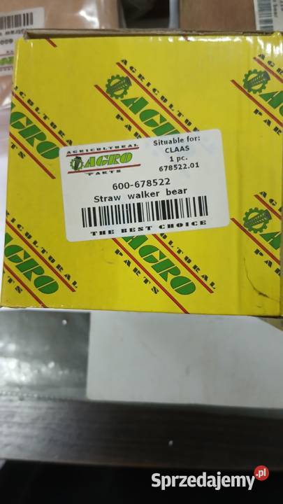 Panewka drewniana ze śrubami wytrząsacza Claas