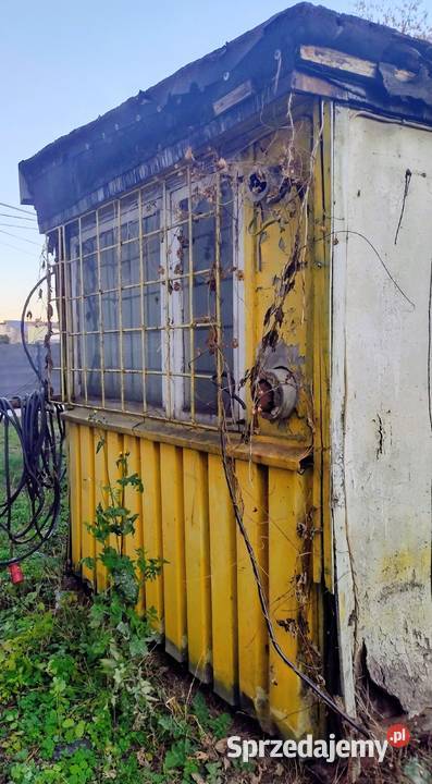 Kontener mieszkalny budka domek na działkę Warszawa sprzedam
