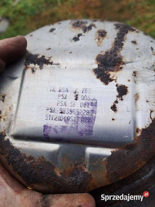 Filtr cząstek stałych DPF FAP Opel Combo E 15