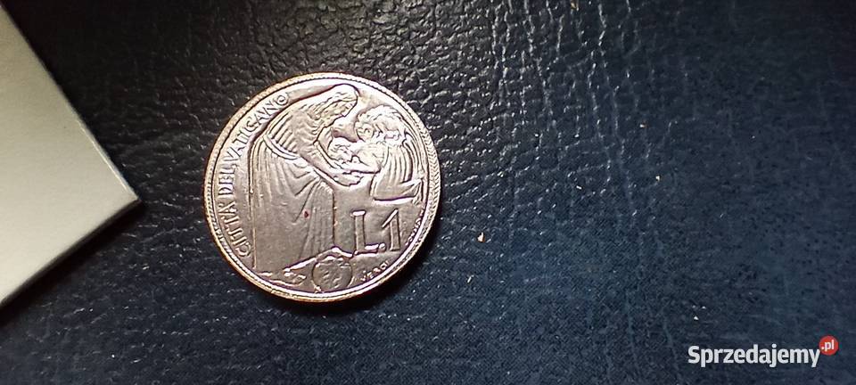 Stare monety 1 lir 1975 Święty Watykan Lesko