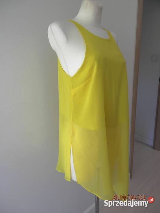 Tunika River Island Cytrynowa Żółta Neonowa Rozmiar 38(M) Łomża sprzedam