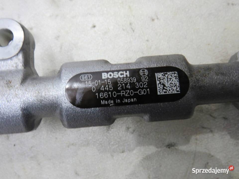 LISTWA WTRYSKOWA CZUJNIKI CIVIC IX 16 IDTEC