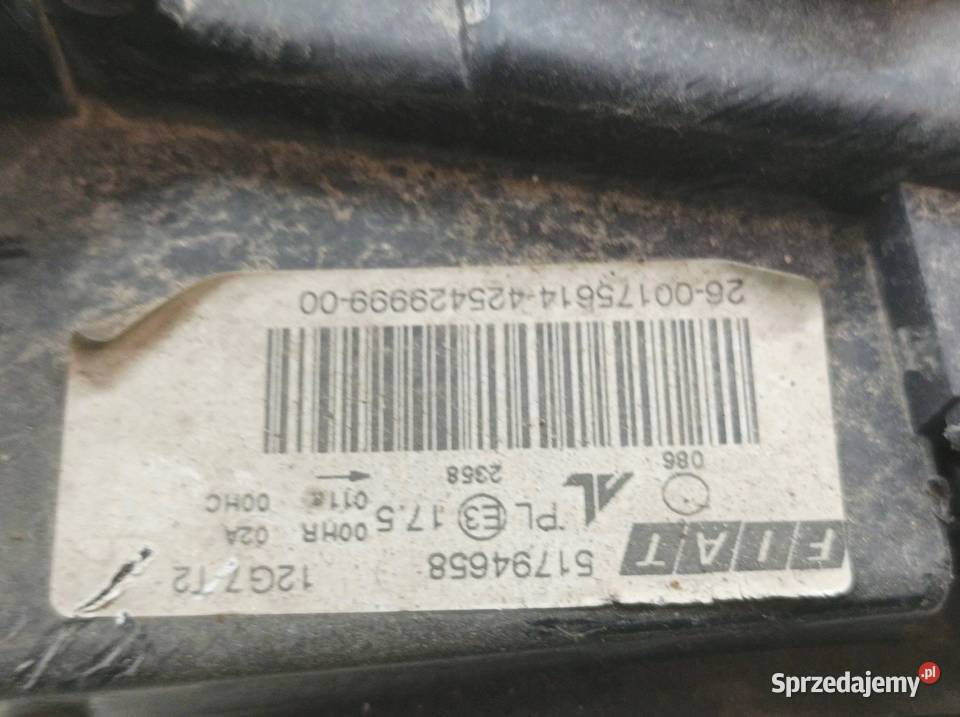 LAMPA PRZÓD PRAWA 51794658 Fiat Croma II świętokrzyskie