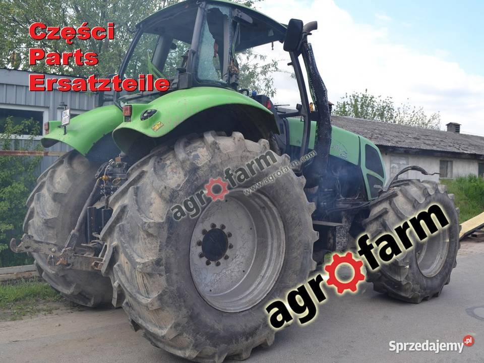 Deutz Agrotron 260 części skrzynia biegów silnik Byków