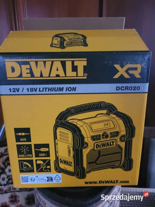 Radio DeWalt sprzedam