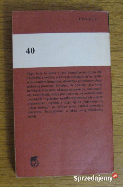 Erskine Caldwell Sługa boży miękka Parczew