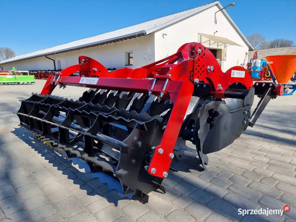 Brona talerzowa Talerzówka Agregat z wałem LEKKA