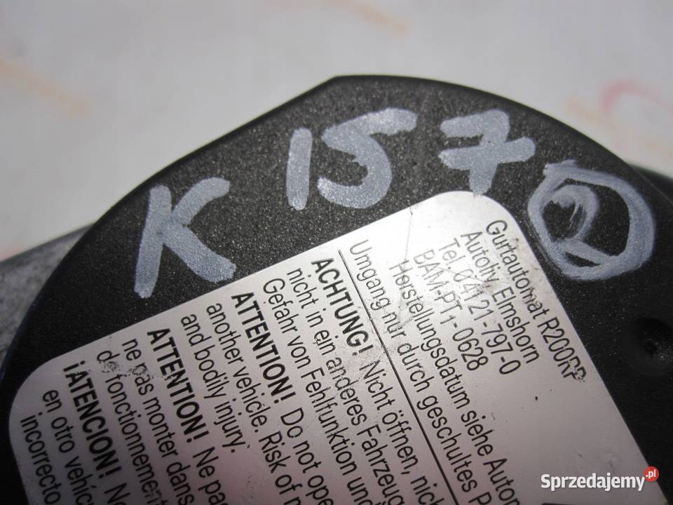 ALFA ROMEO MITO 09r pas bezpieczeństwa prawy Kielce
