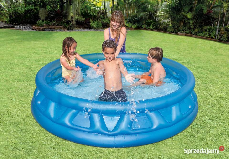 Basen ogrodowy dmuchany brodzik dzieci okrągły Smogorzów