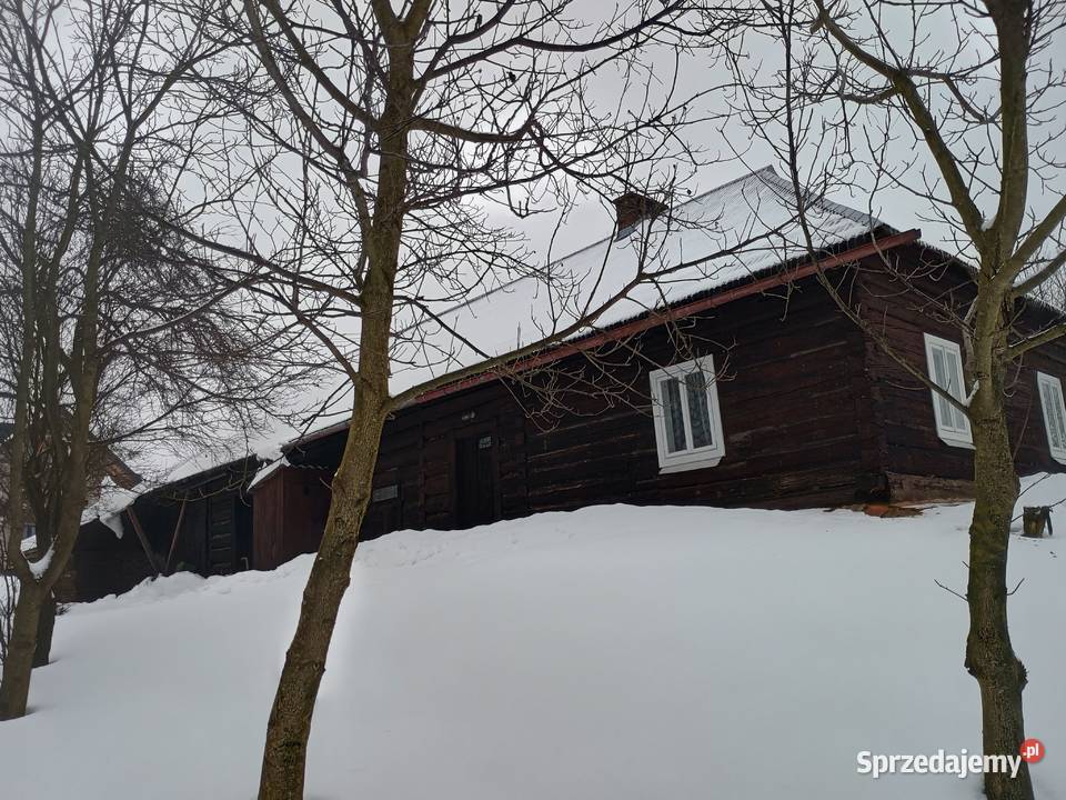 Dom drewniany działka 24ary