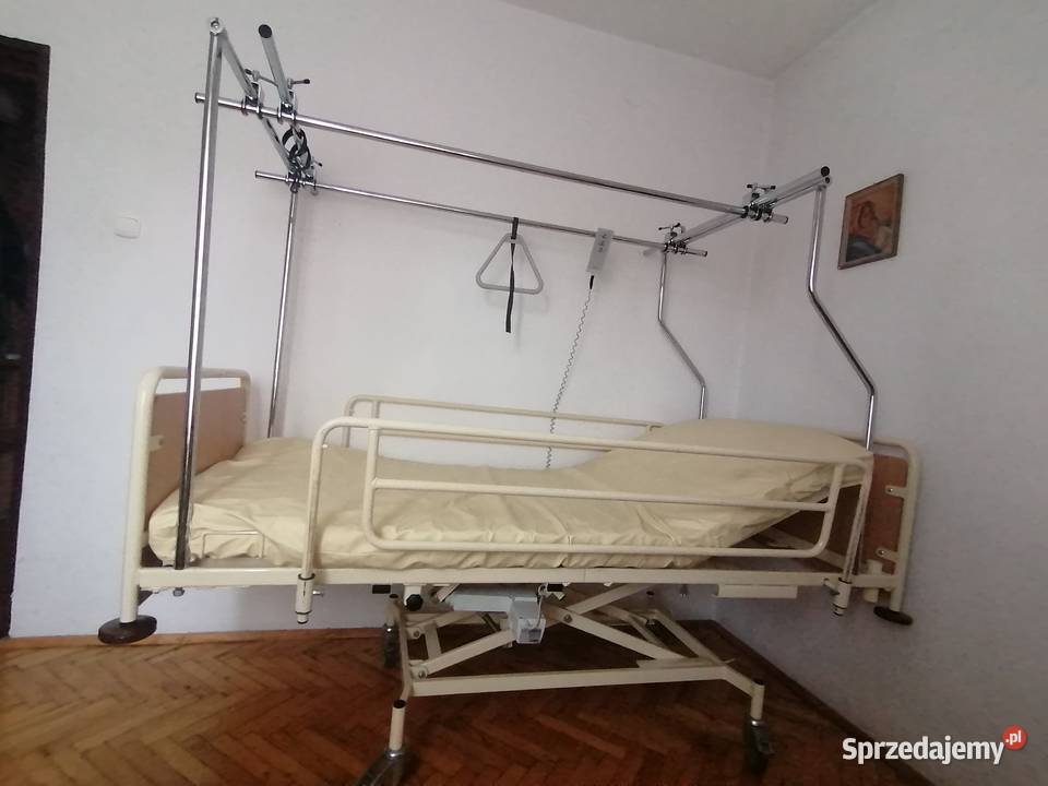 Łóżko rehabilitacyjne sterowane elektrycznie Bochnia