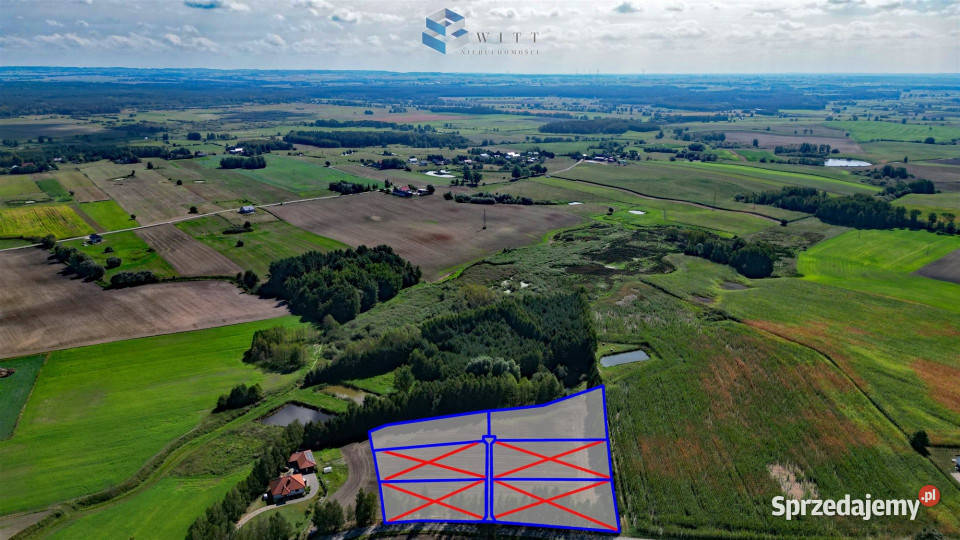 Grunt sprzedam 1337m2 Franciszkowo