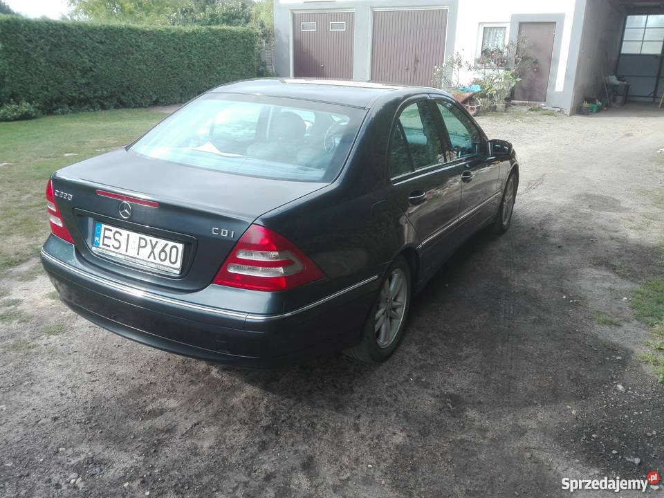 MercedesBenz C klasa W 203 lift 2004 r Avangarde radio Sieradz