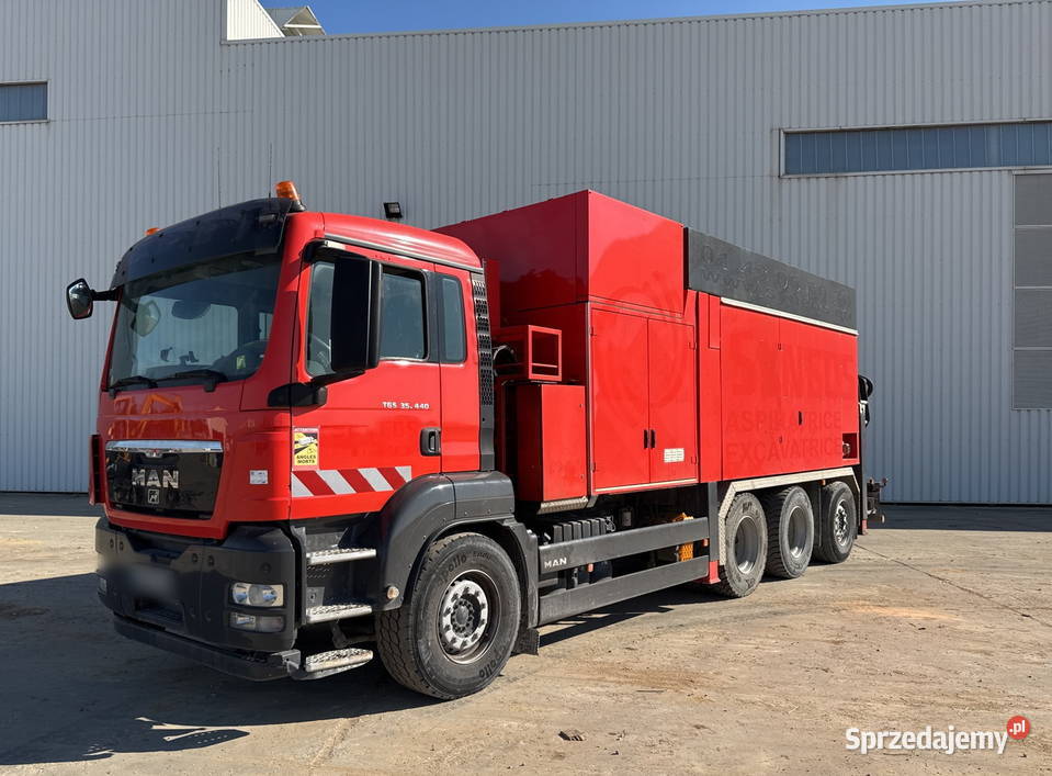 MAN TGS 35440 8x4 Koparka próżniowa MTS