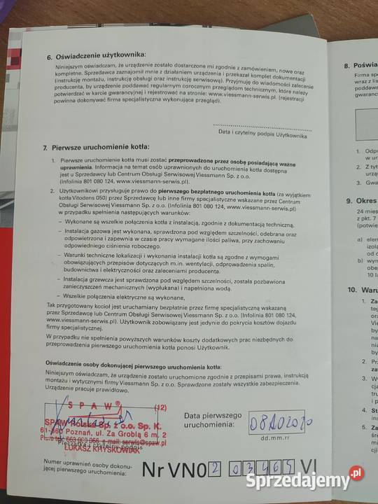 Viessmann kaskada kotłów gaz 3x60kW serwisowane Kotły i Piece CO Poznań