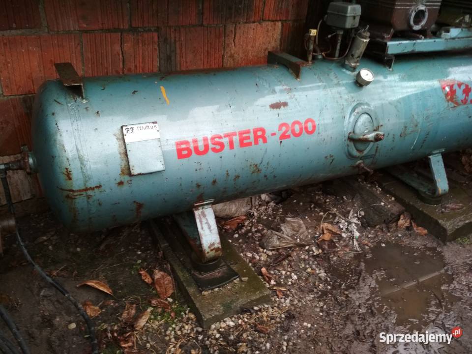 Kompresor FF dwutłokowy sprężarka 400L Kościan