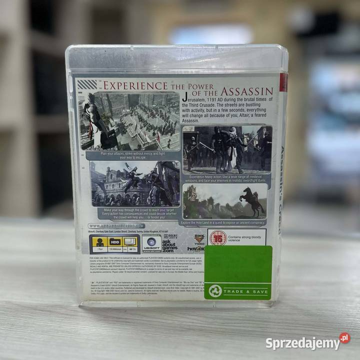 Gra na 3 Assassinss Creed Sony Playstation 3 Elbląg sprzedam