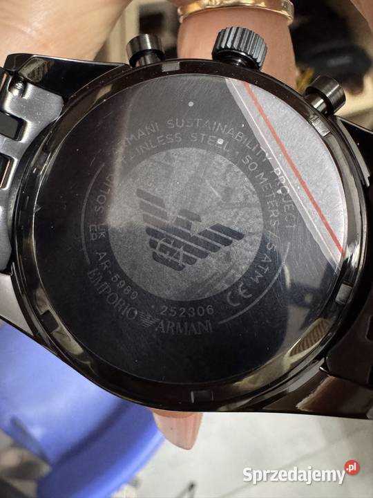 Emporio Armani zegarek męski Strzebielino