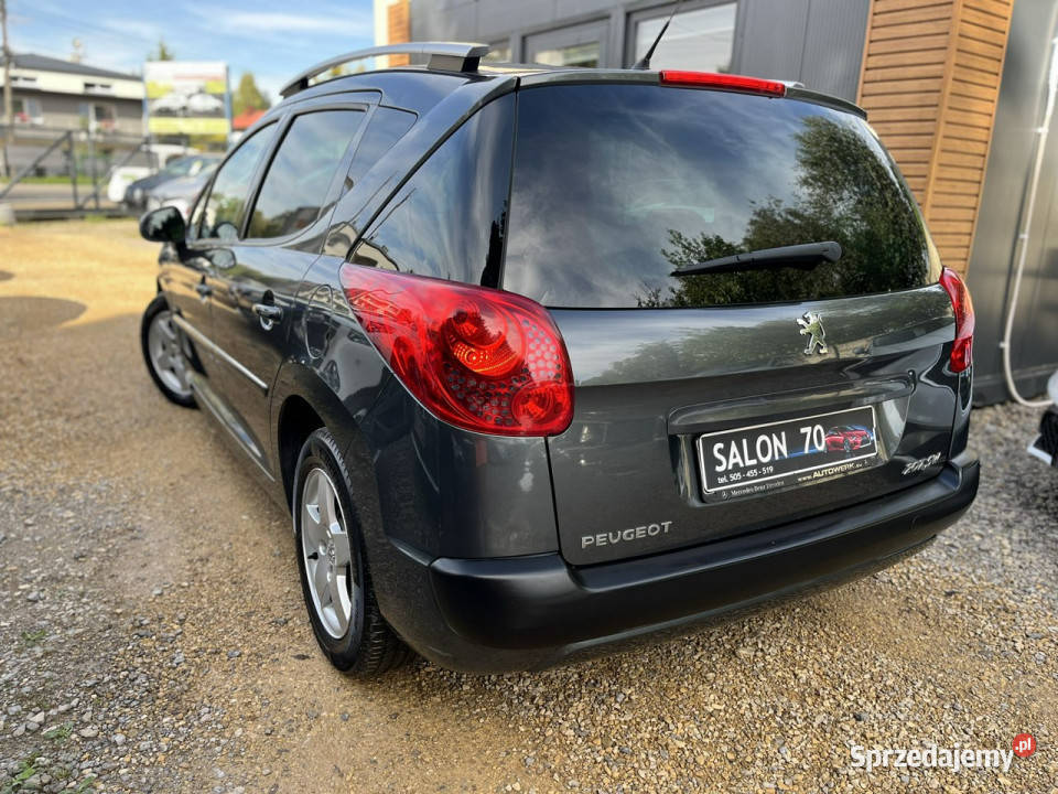 Peugeot 207 SW 14 1wł Klima Panorama Alu El czujnik parkowania śląskie Częstochowa