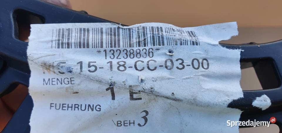 OPEL INSIGNIA ŚLIZG ZDERZAKA TYŁ PRAWY 13238836 lubuskie Trzciel