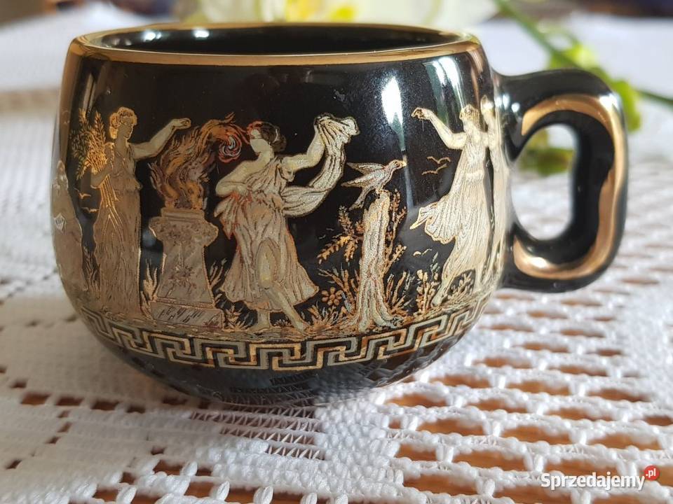 mlecznik kubeczek filiżanka kratimenos porcelana Kielce