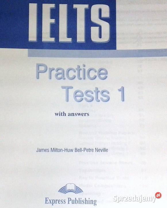 IELTS Practice Tests 1 With Answers J Milton H lubelskie Chełm sprzedam
