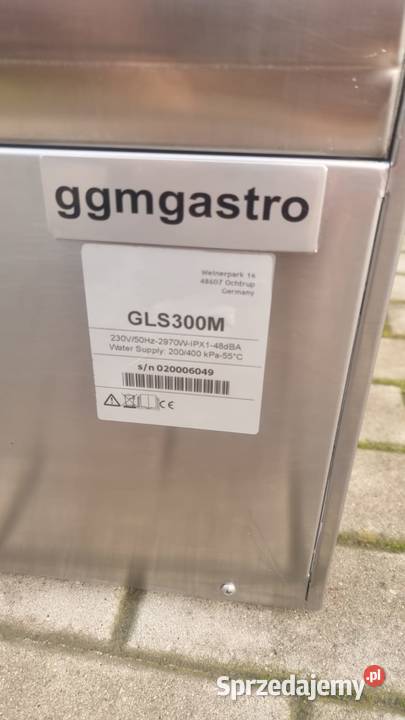 Zmywarka gastronomiczna GGM Gastro GLS300M z Wrocław