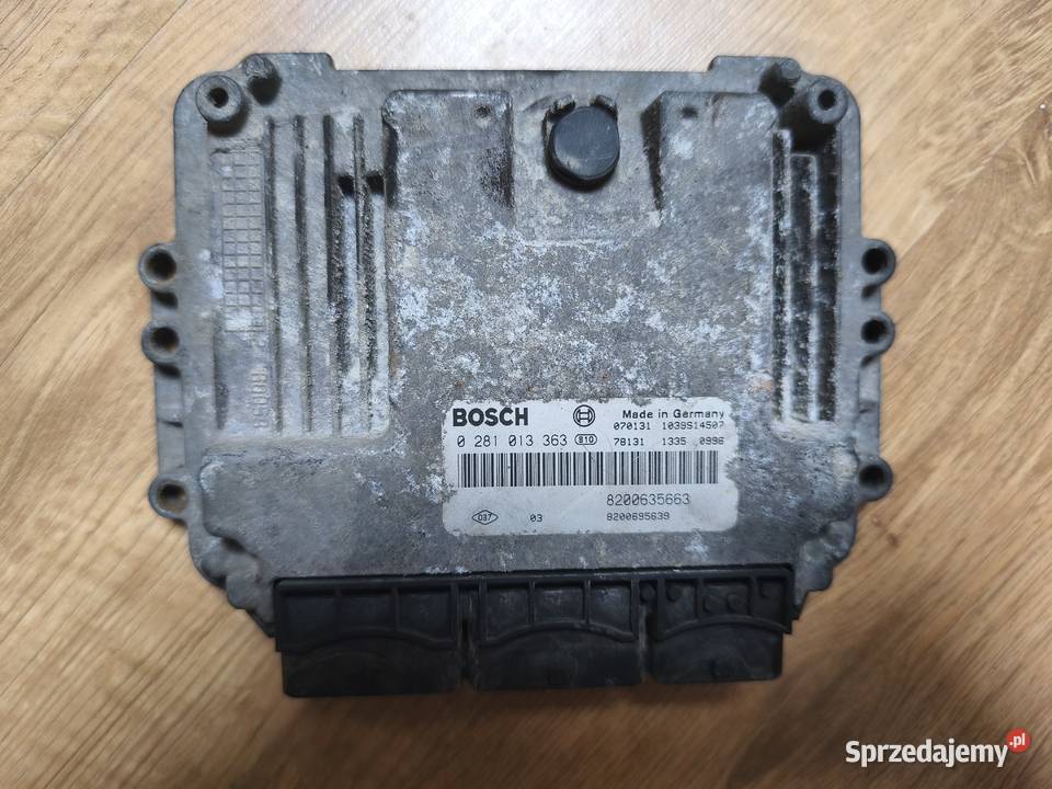 RENAULT MASTER KOMPUTER STEROWNIK 0281013363 Trzebnica