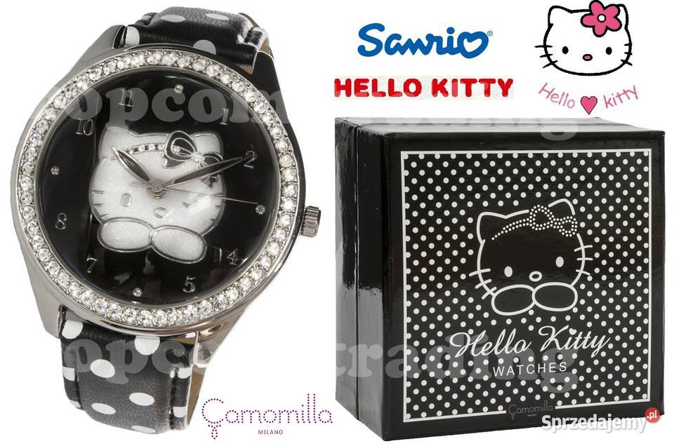 ZEGAREK Camomilla HELLO KITTY London Black Watch Mogilany sprzedam